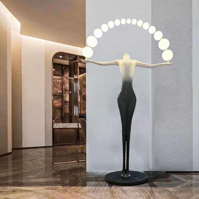 Resin Art Floor Design - Hotel Designer Modern Minimalist Nordic Floor