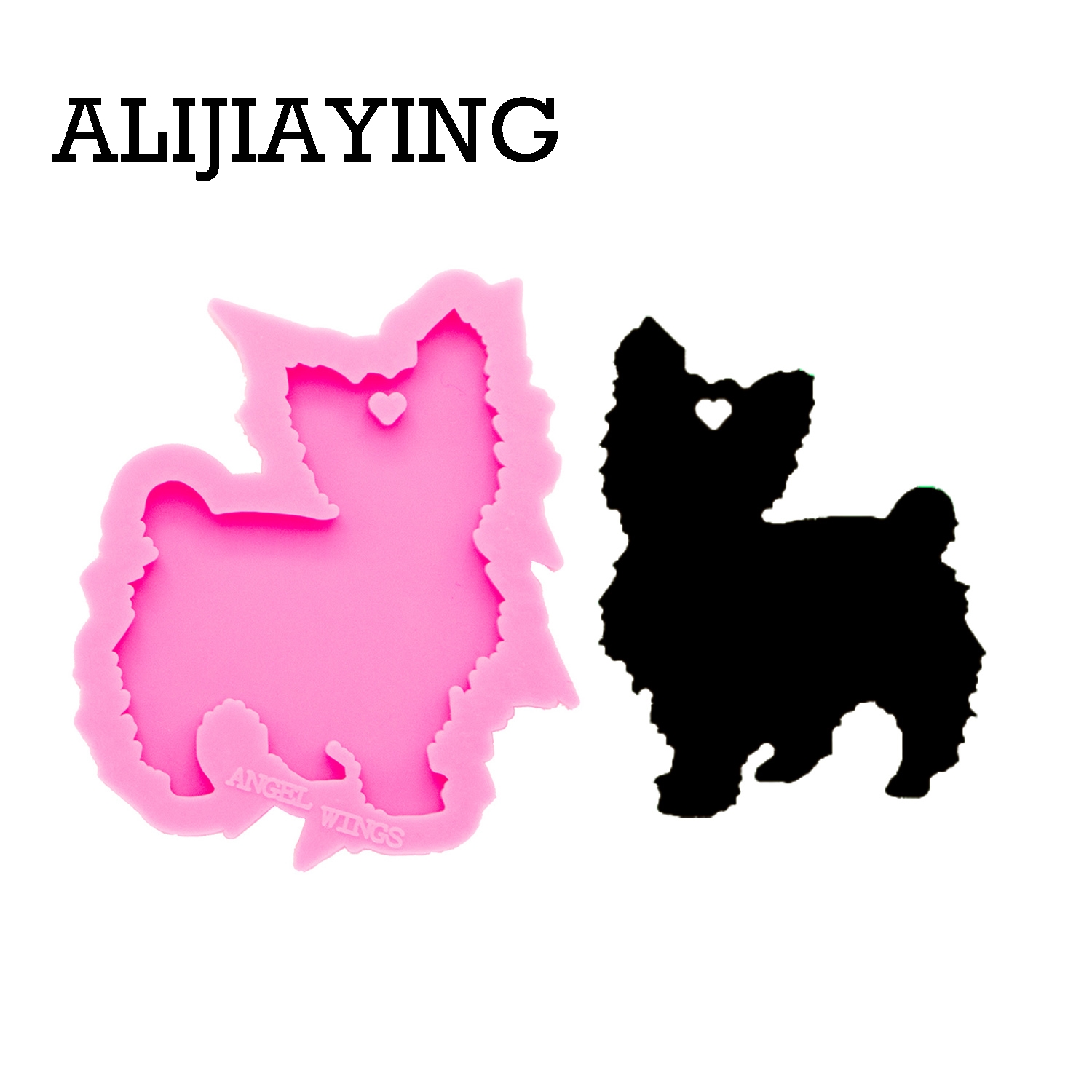 Resin Art Design Keychain - DY0264 Smooth art design cutely cat