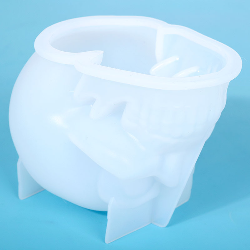 Resin Art Heat Gun - Silicone mold for resin skull candle