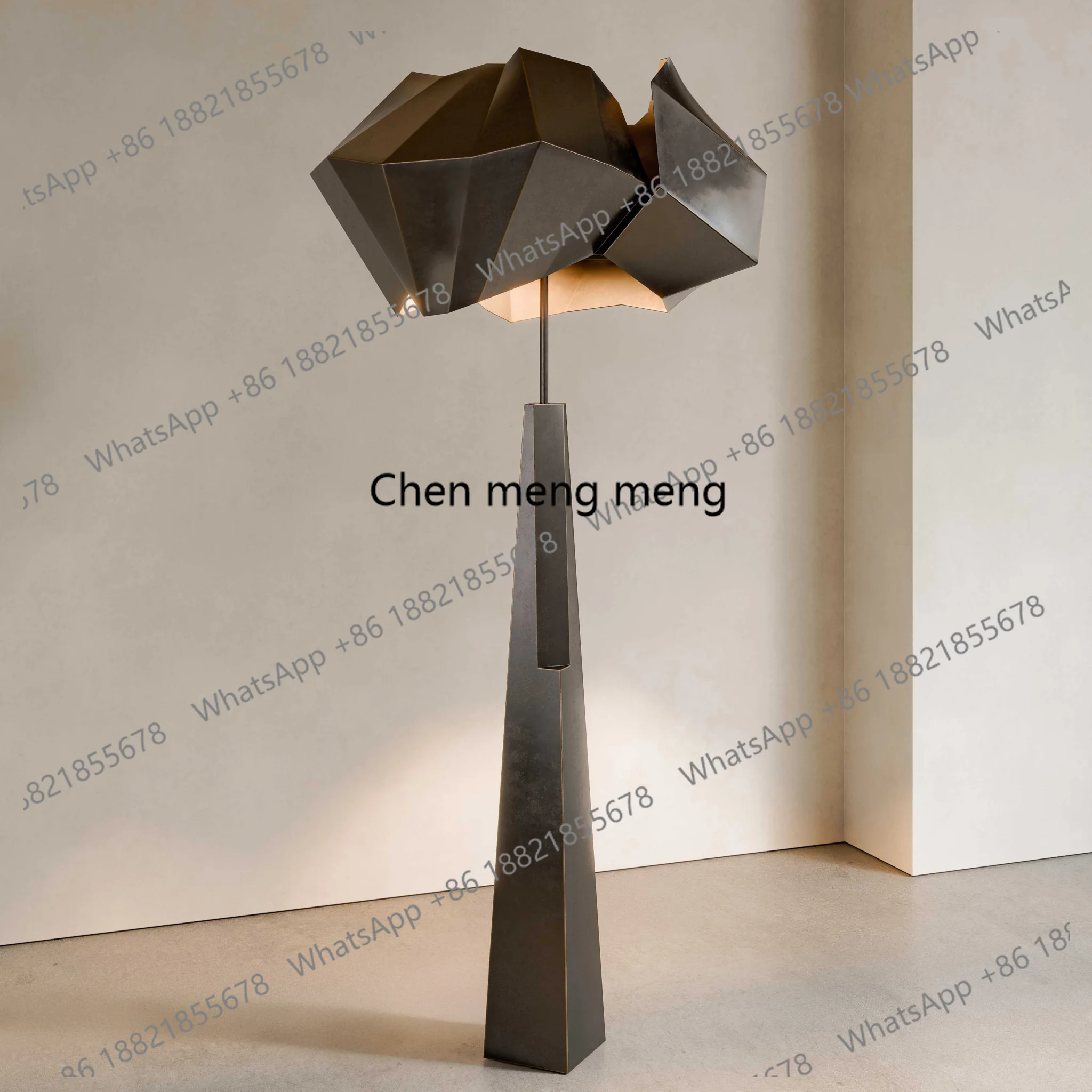 Resin Art Floor Design - Modern minimalist irregular floor lamp designer