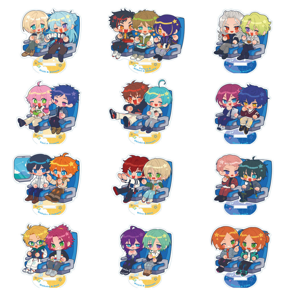 Resin Art Anime - Ensemble Stars Figure Display Figures Acrylic