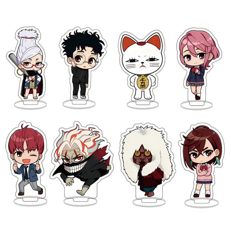 Resin Art Anime - Anime Dandadan Acrylic Stand Model Plate