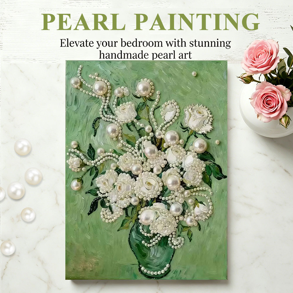 Resin Art Of Rose - Huacan DIY Pearl Art Painting kits
