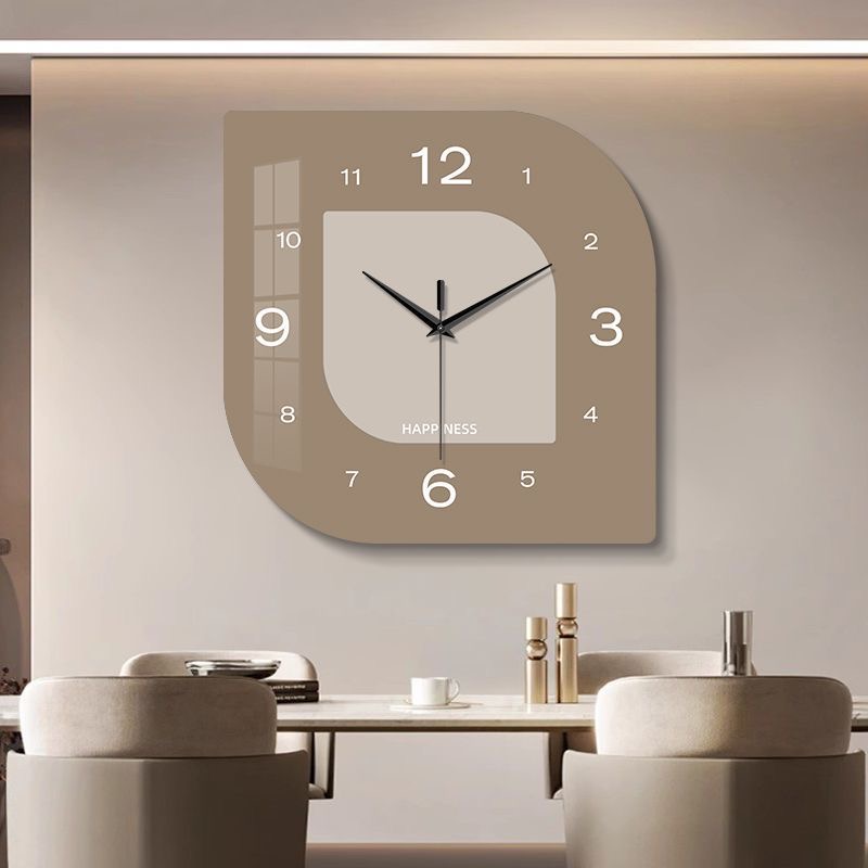 Resin Art Wall Clock - Restaurant Clock Wall Clock Living Room
