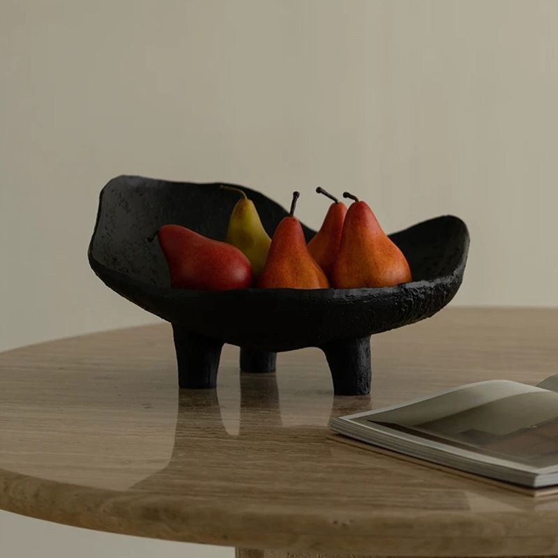 Black Fruit Plate Resin Storag - Resin Art Coffee Table recension och pris