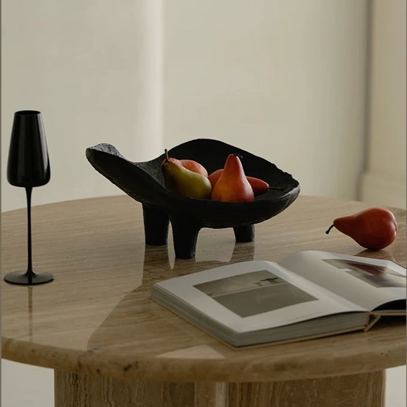 Black Fruit Plate Resin Storag - Resin Art Coffee Table recension och pris
