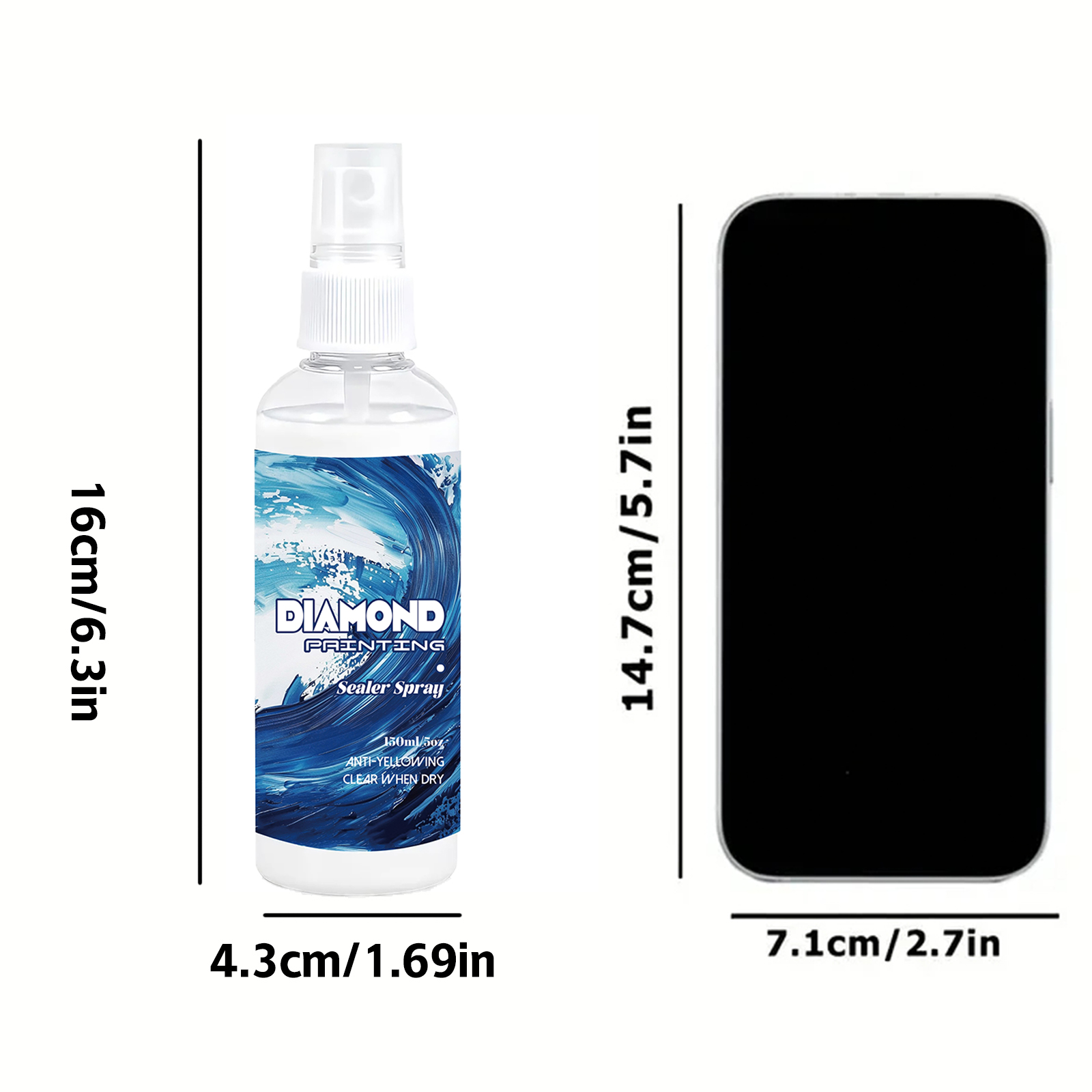 150ml Diamond Painting Sealant - Resin Art Painting recension och pris