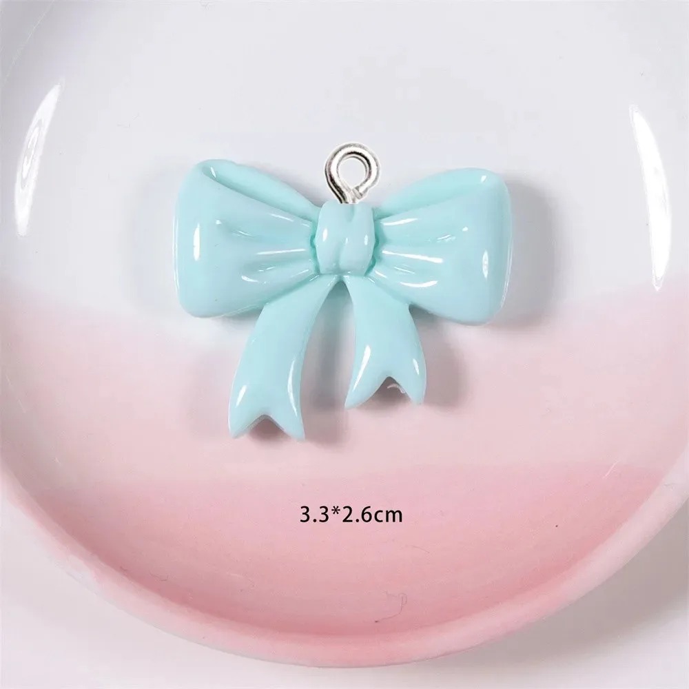10 Pieces Candy Color Bow Resi - Resin Art Gift Ideas recension och pris