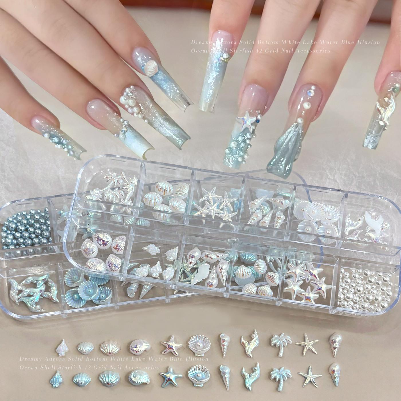 12Grids 3D Mixed Ocean Style N - Resin Art Beach Theme recension och pris