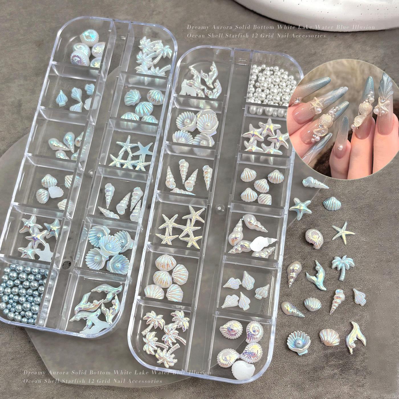 12Grids 3D Mixed Ocean Style N - Resin Art Beach Theme recension och pris