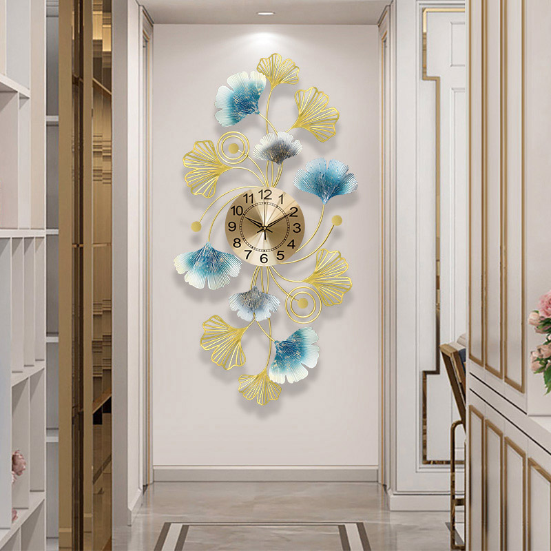 Simple Creative Metal Wall Clo - Resin Art Wall Clock recension och pris