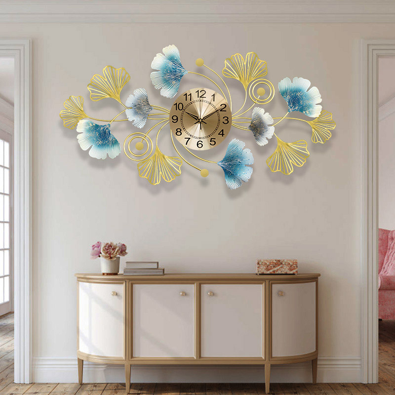 Simple Creative Metal Wall Clo - Resin Art Wall Clock recension och pris