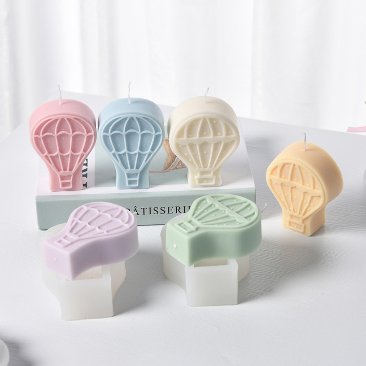Hot Air Balloon Shape Candle S - Resin Art Heat Gun recension och pris