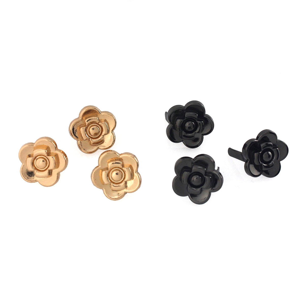 2pcs Metal Rose Flower Shape B - Resin Art Ring recension och pris