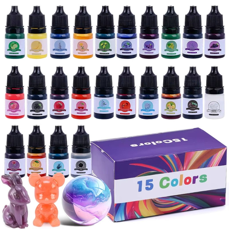 Epoxy Resin Color Pigment 24 V - Resin Art Liquid recension och pris