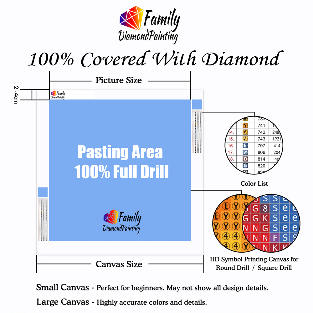 Diamond Painting Family New Fa - Resin Art Painting recension och pris