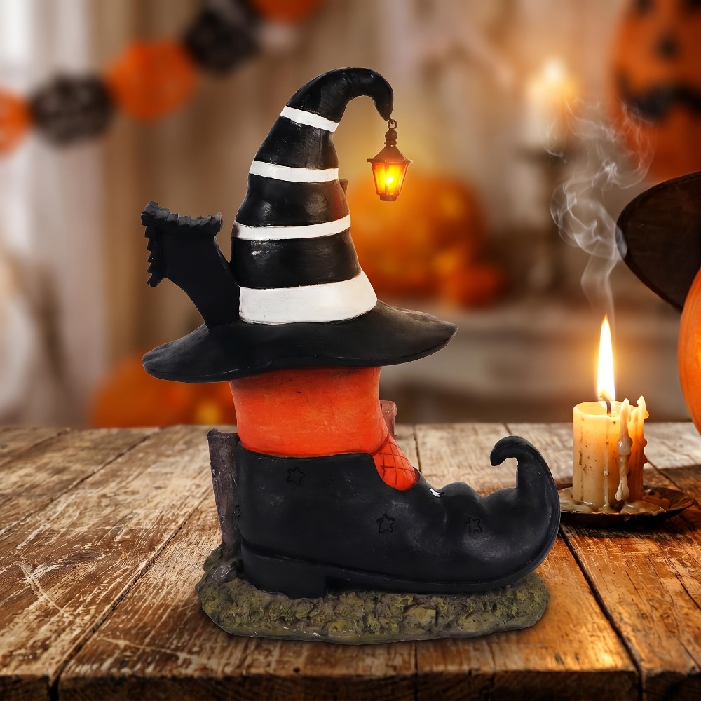 Halloween Resin Witch Shoe Hou - Resin Art Coffee Table recension och pris