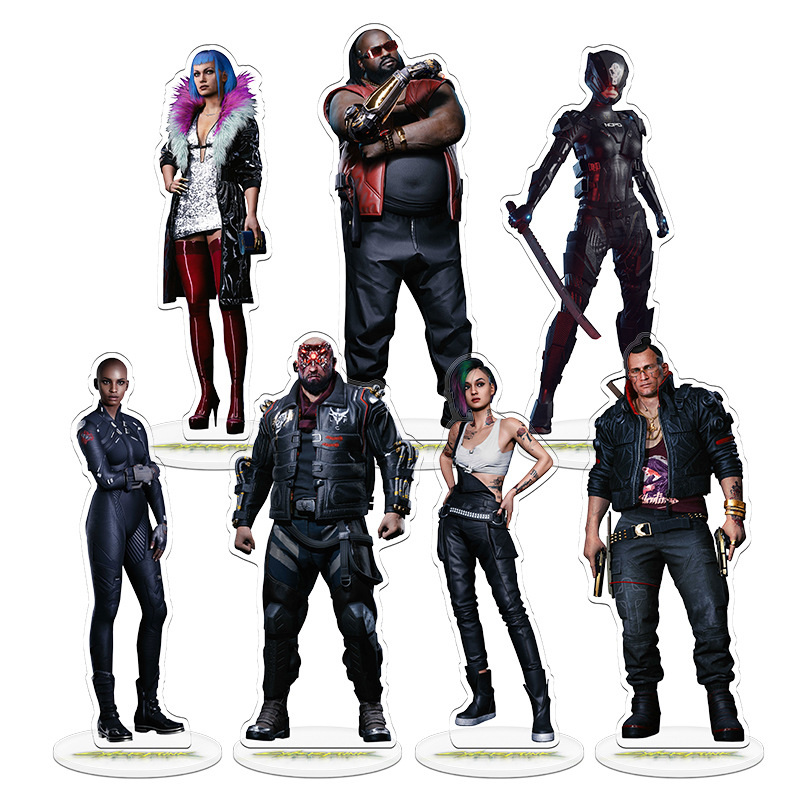 Cyberpunk 2077 V Game Merchand - Resin Art Anime recension och pris