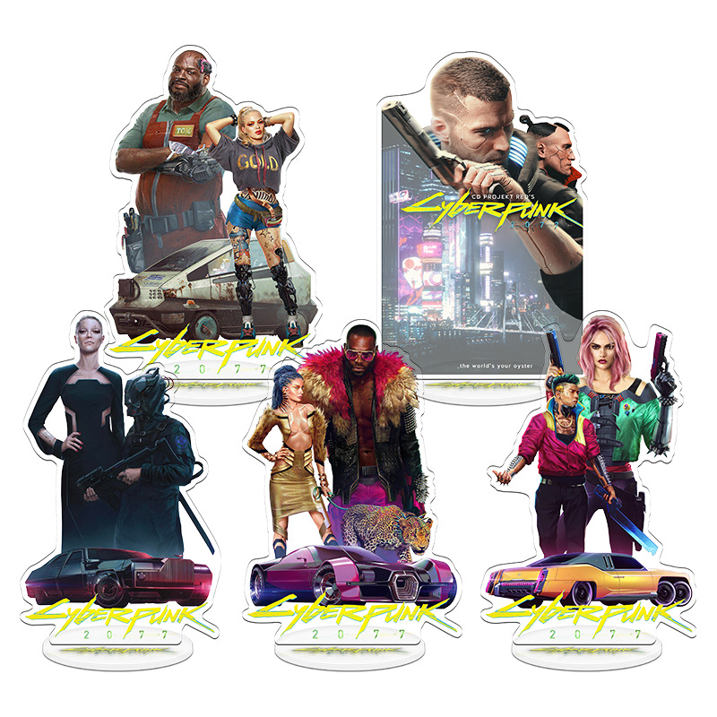 Cyberpunk 2077 V Game Merchand - Resin Art Anime recension och pris