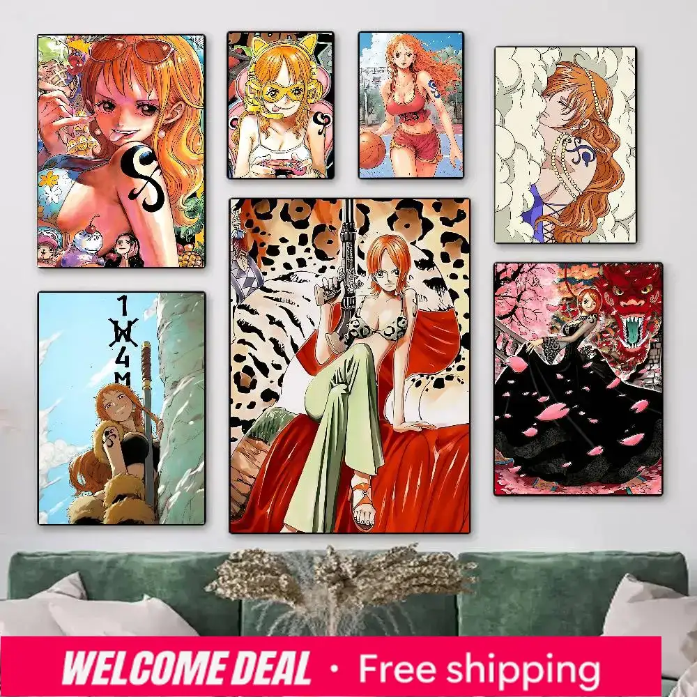 2026 1pc Anime Character Nami  - Resin Art Wall recension och pris