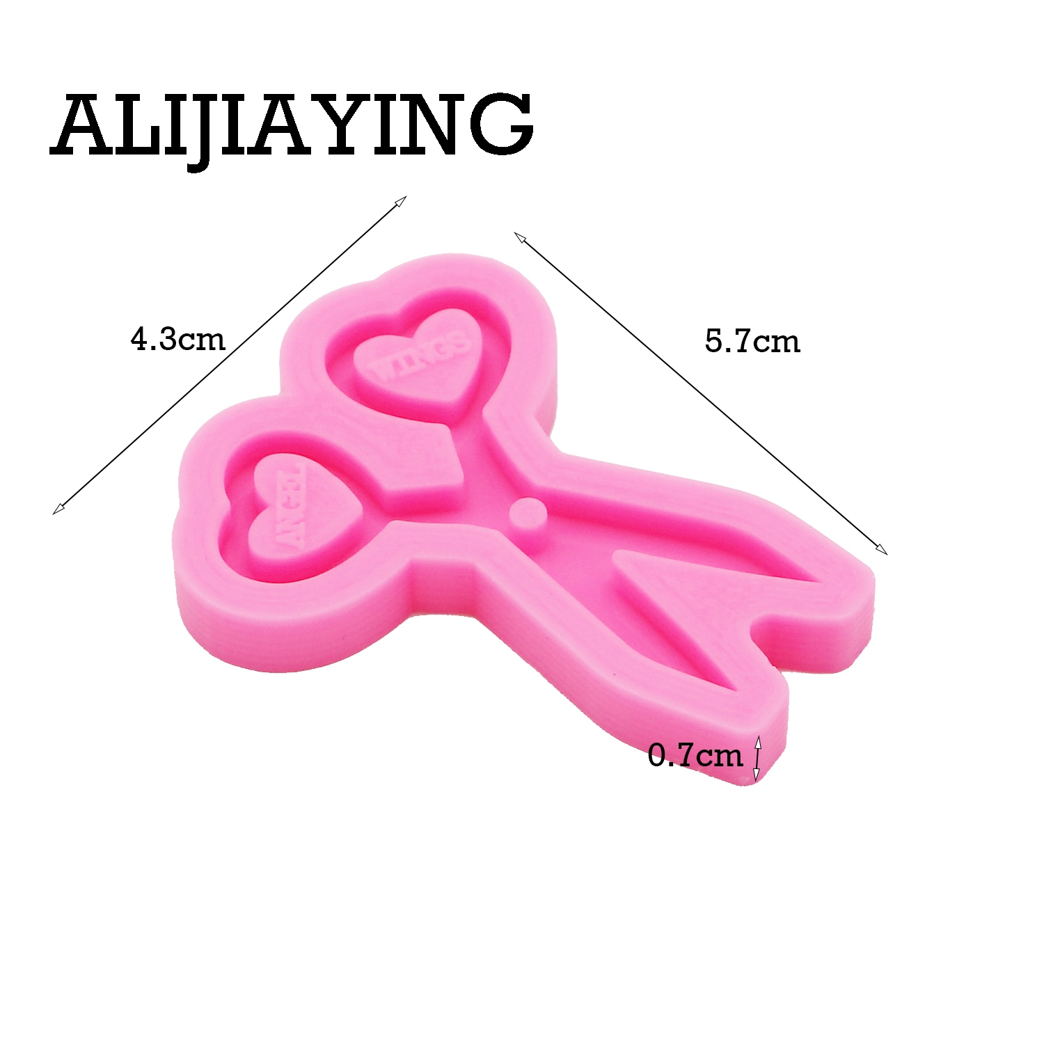 DY0263 Smooth art design mini  - Resin Art Design Keychain recension och pris