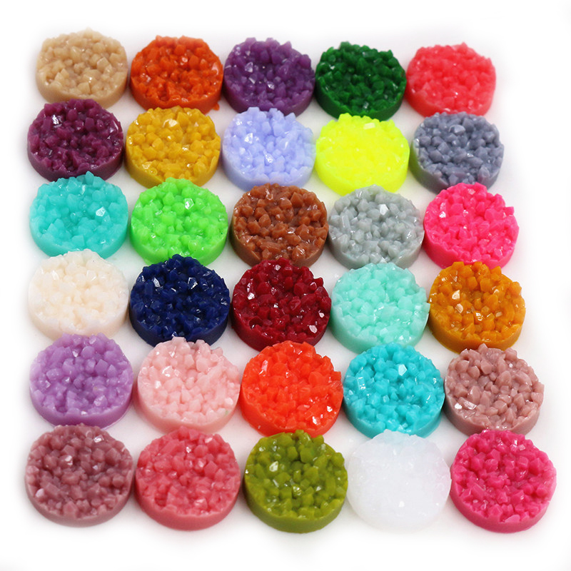 40pcs Resin Druzy Cabochons Do - Resin Art Gift Ideas recension och pris