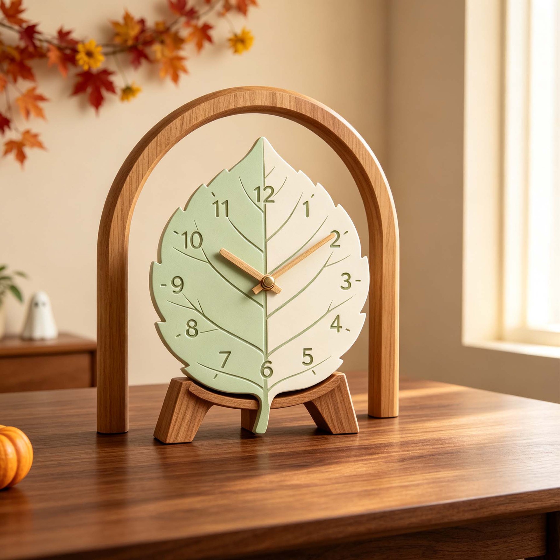 Clock Silicone Molds Leaf Vein - Resin Art Wall Clock recension och pris