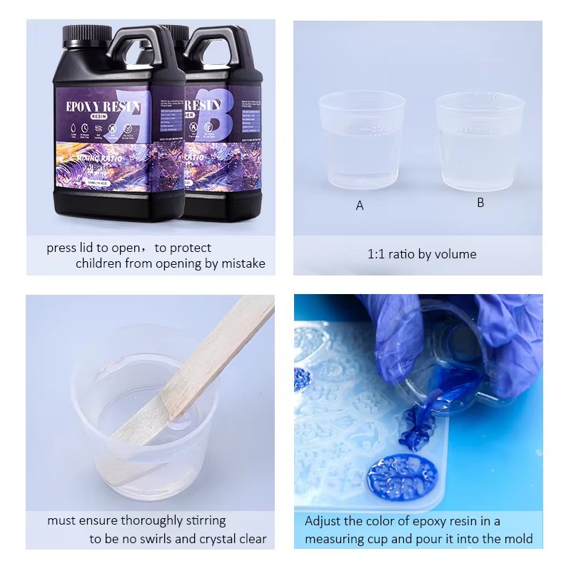 Easy Mix 1:1 Epoxy Resin Kit C - Resin Art Liquid recension och pris