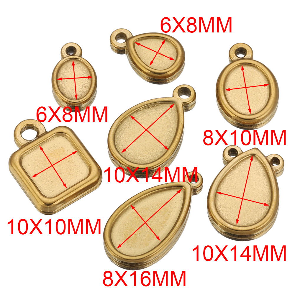 5pcs Stainless Steel Square Dr - Resin Art Gift Ideas recension och pris