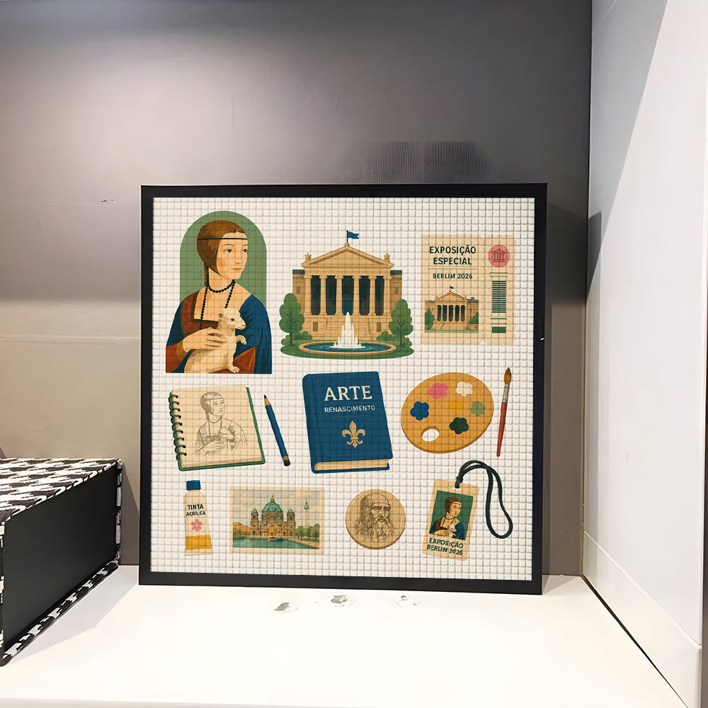 1pc framless Diamond Painting  - Resin Art Gallery recension och pris