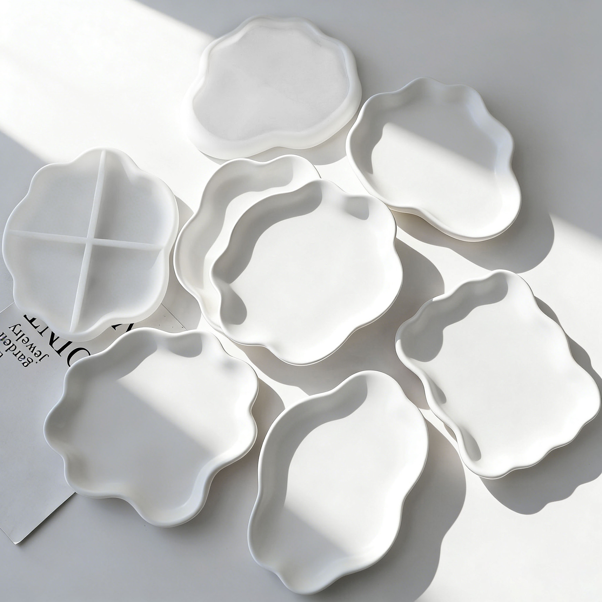 DIY Geometric Wave Plaster Coa - Resin Art Ocean recension och pris