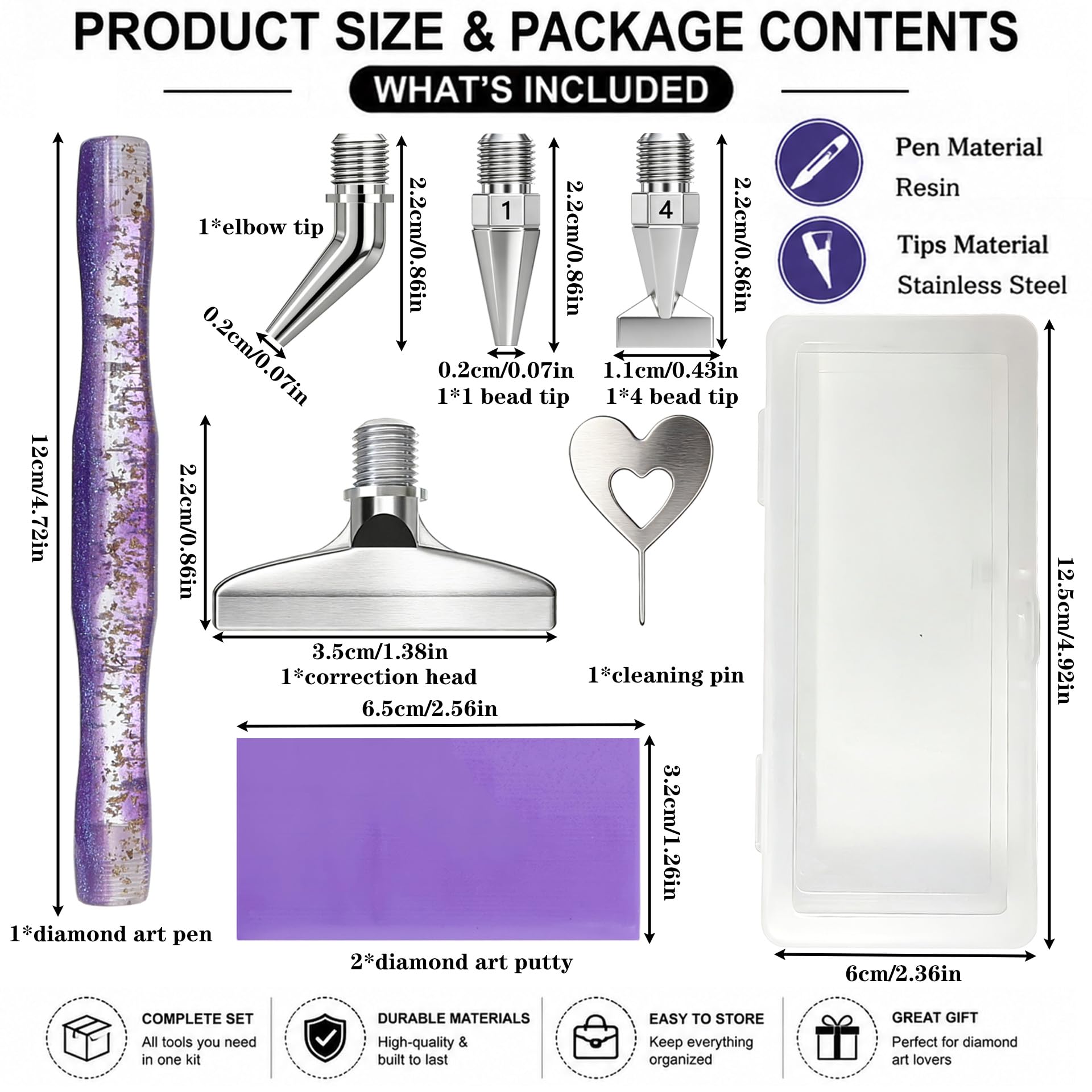 Diamond painting art pen, with - Resin Art Painting recension och pris