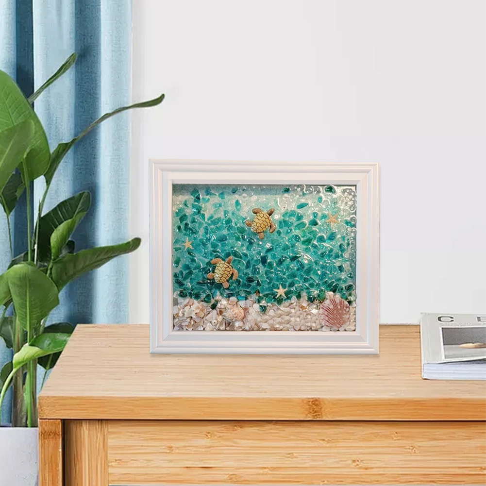 Sea Glass Art Kits Sea Glass A - Resin Art Beach Theme recension och pris