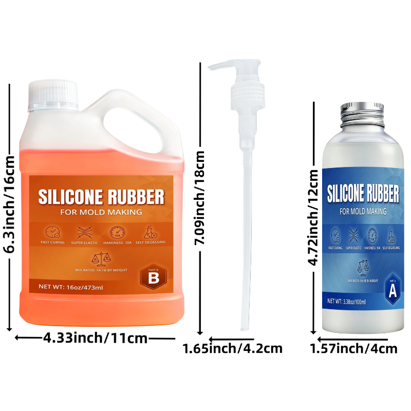 Durable Liquid Rubber Material - Resin Art Liquid recension och pris