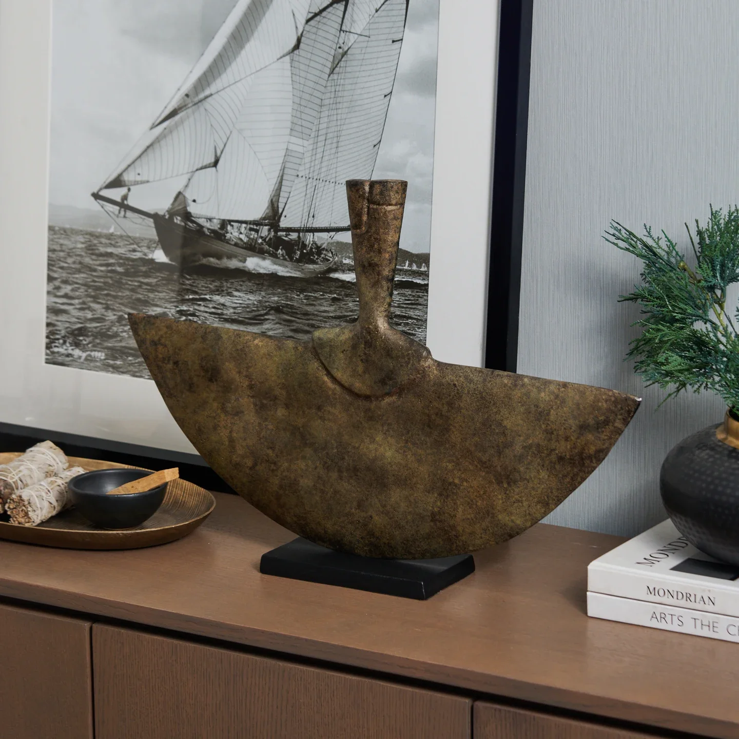 Nordic Luxury Shell Nightstand - Resin Art Coffee Table recension och pris