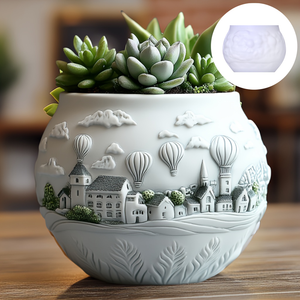 DIY Hot Air Balloon Town House - Resin Art Heat Gun recension och pris