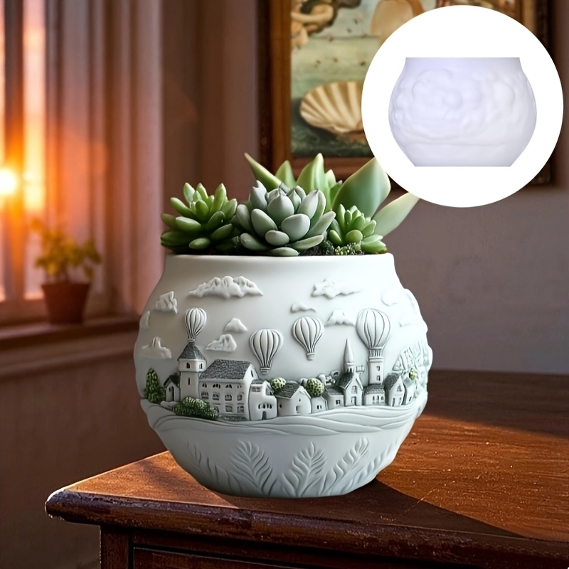 DIY Hot Air Balloon Town House - Resin Art Heat Gun recension och pris