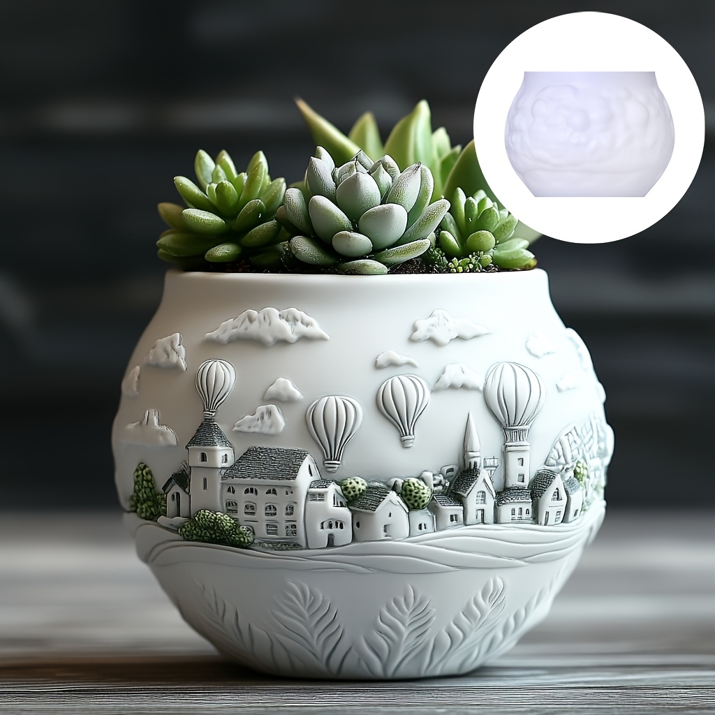 DIY Hot Air Balloon Town House - Resin Art Heat Gun recension och pris
