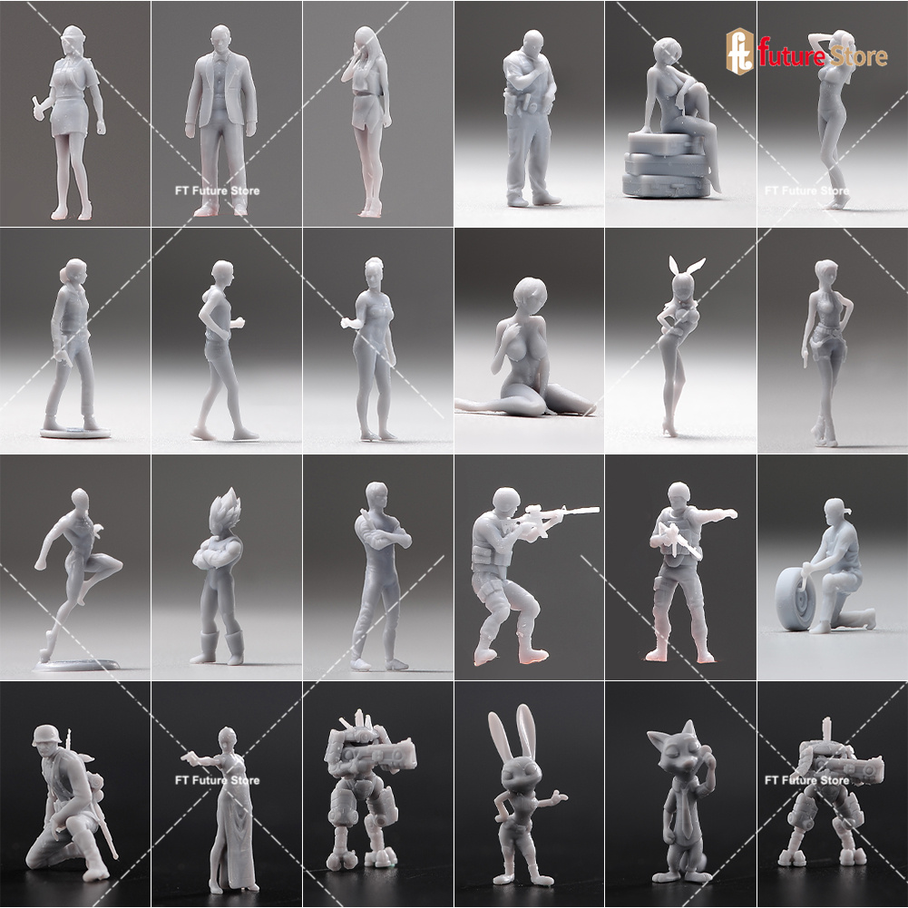 DIY Blind Box 5/10 Pcs/Set Unp - Resin Art Anime recension och pris