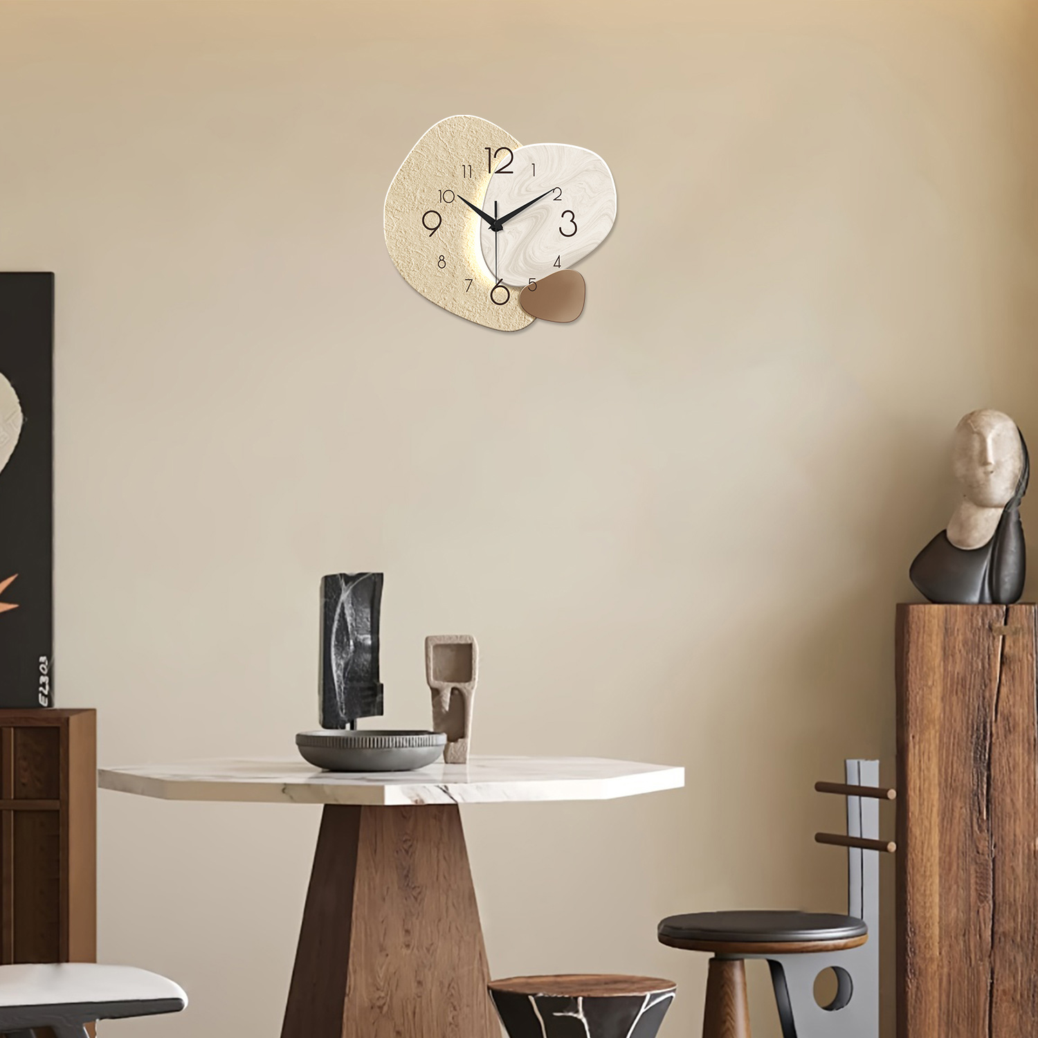 Modern Simple Wall Clock, Sile - Resin Art Wall Clock recension och pris