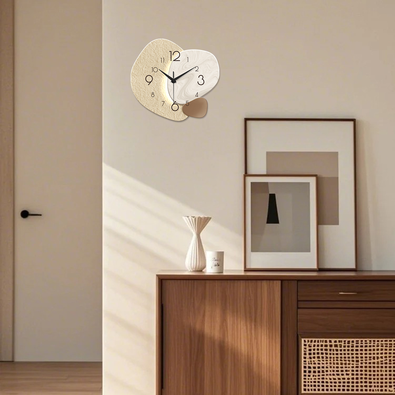 Modern Simple Wall Clock, Sile - Resin Art Wall Clock recension och pris