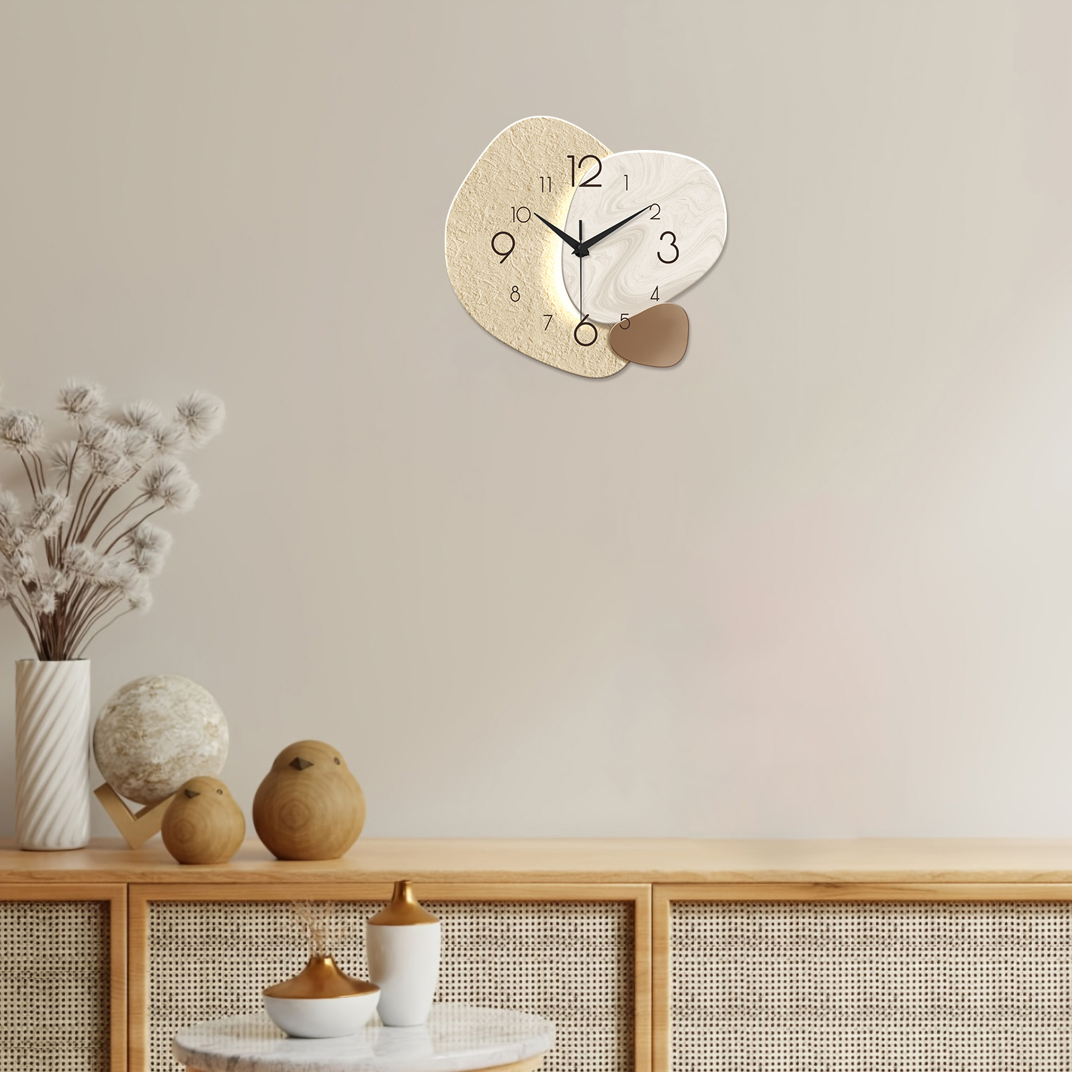 Modern Simple Wall Clock, Sile - Resin Art Wall Clock recension och pris