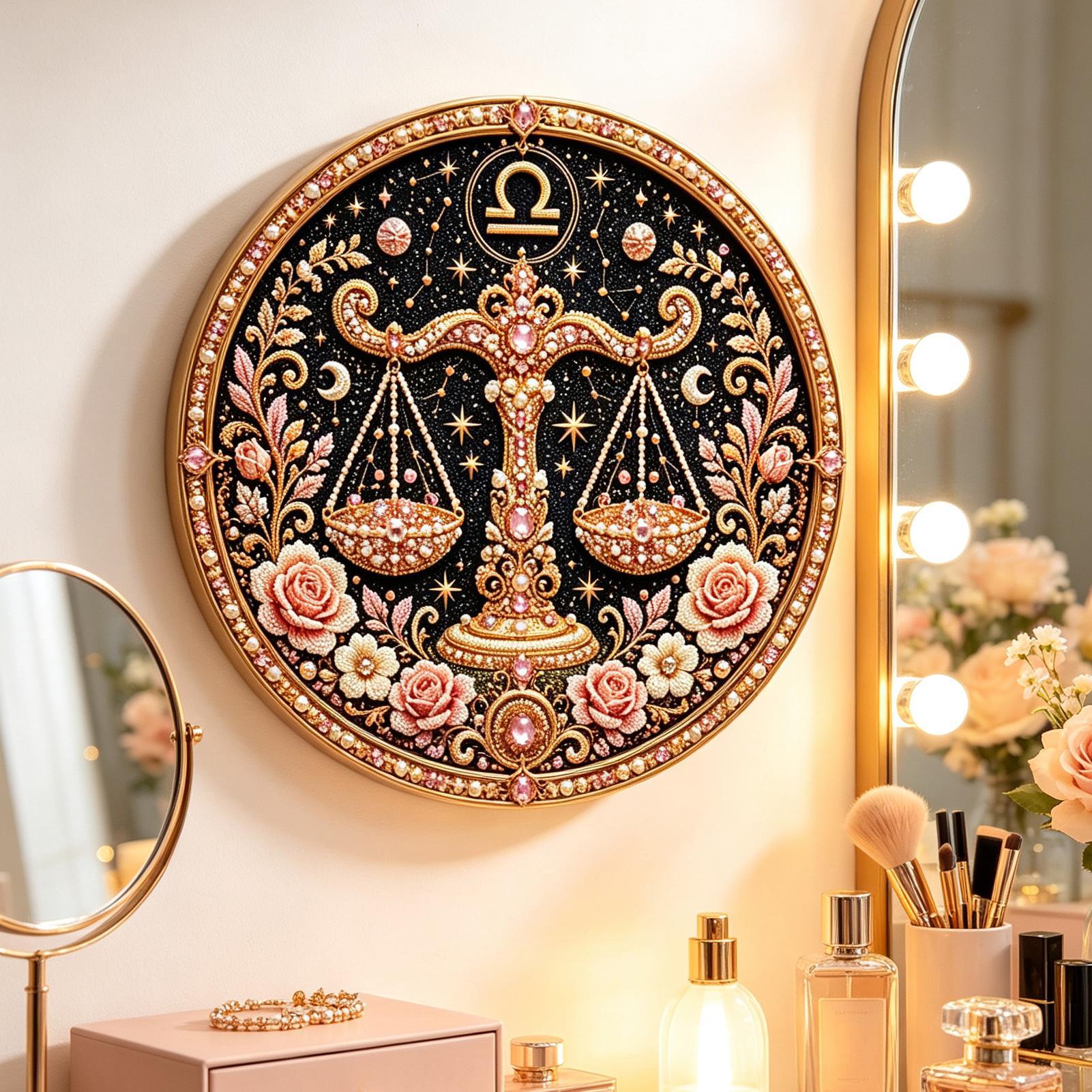 12 Zodiacs Signs Pearl Art Kit - Resin Art Wall recension och pris