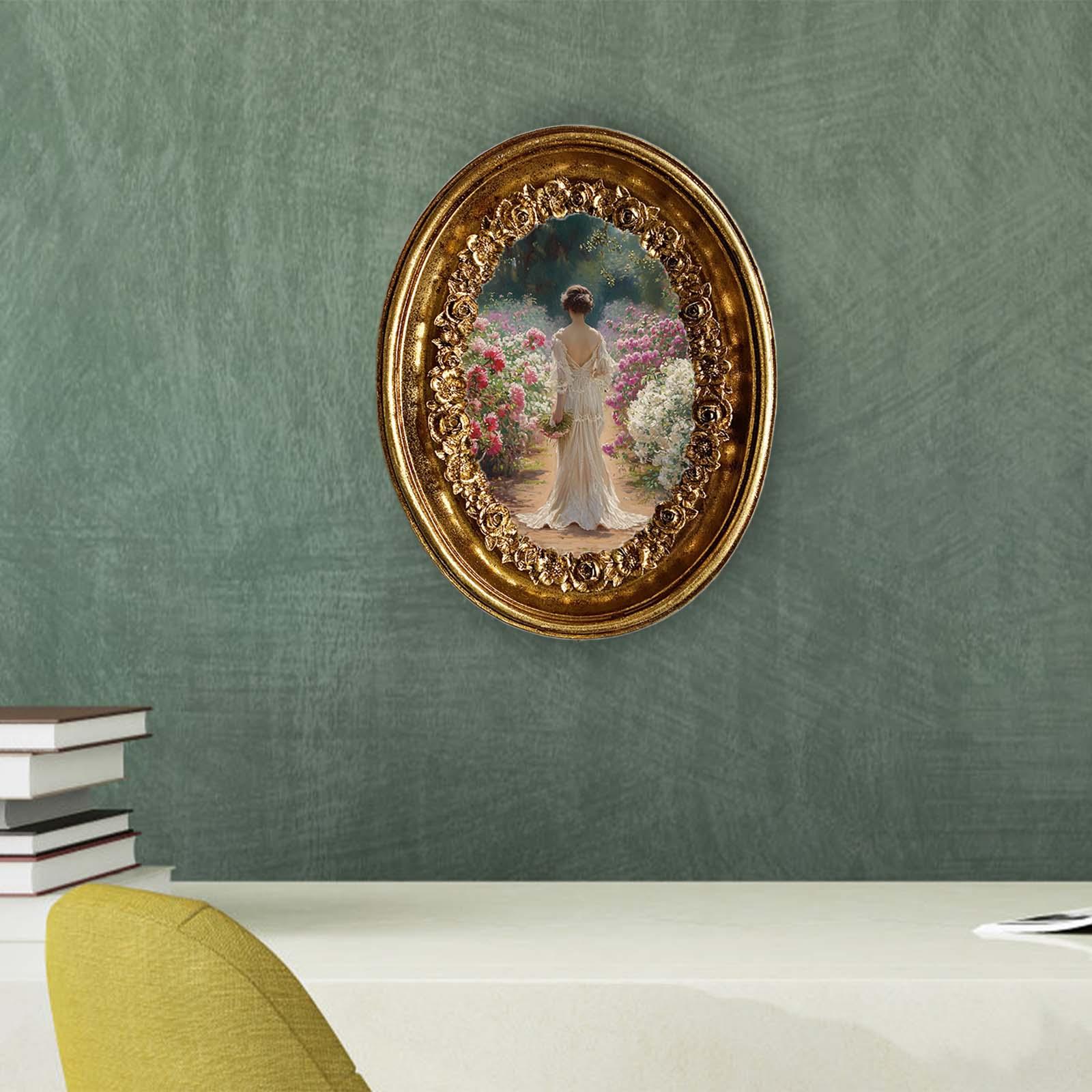Vintage Oval Photo Frame 5.8x7 - Resin Art Gallery recension och pris