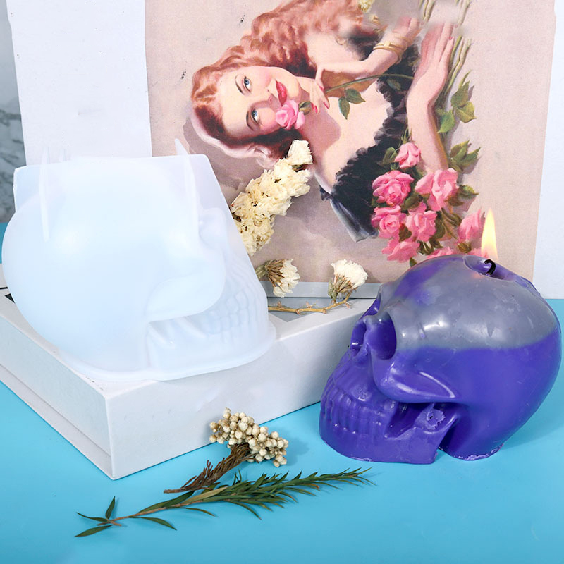 Silicone mold for resin skull  - Resin Art Heat Gun recension och pris