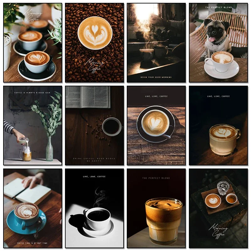 Vintage Morning Coffee Coffee  - Resin Art Quotes recension och pris