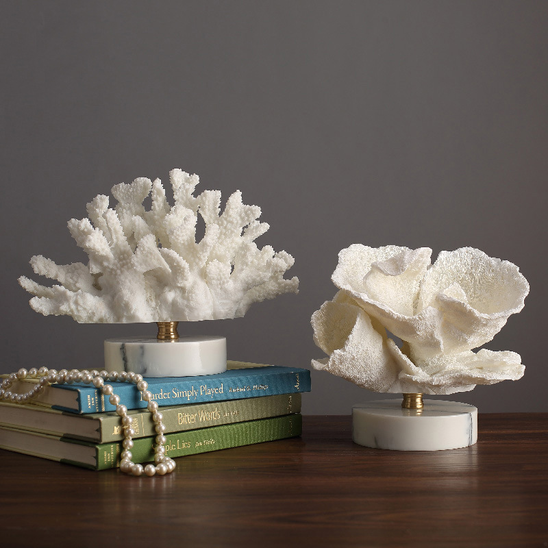 Nordic Style Simulated Coral R - Resin Art Coffee Table recension och pris