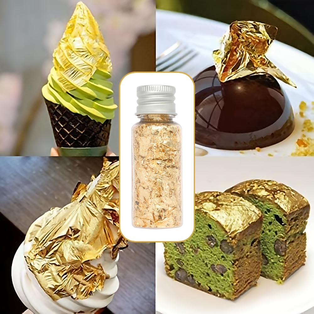 Metallic Leaf Flakes,Cake Deco - Resin Art Of Rose recension och pris