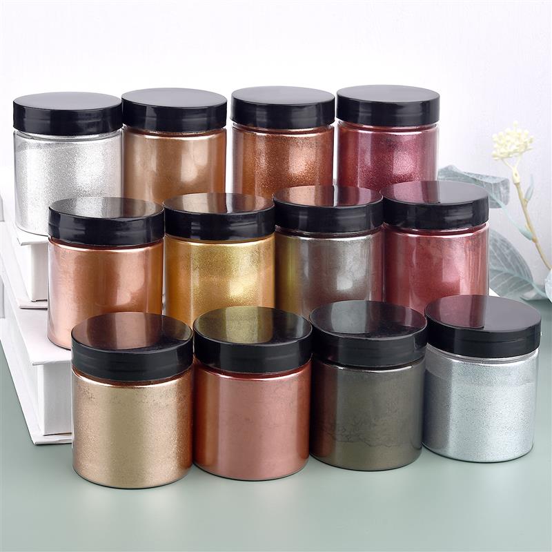 50g Shimmer Metallic Gold Silv - Resin Art Liquid recension och pris