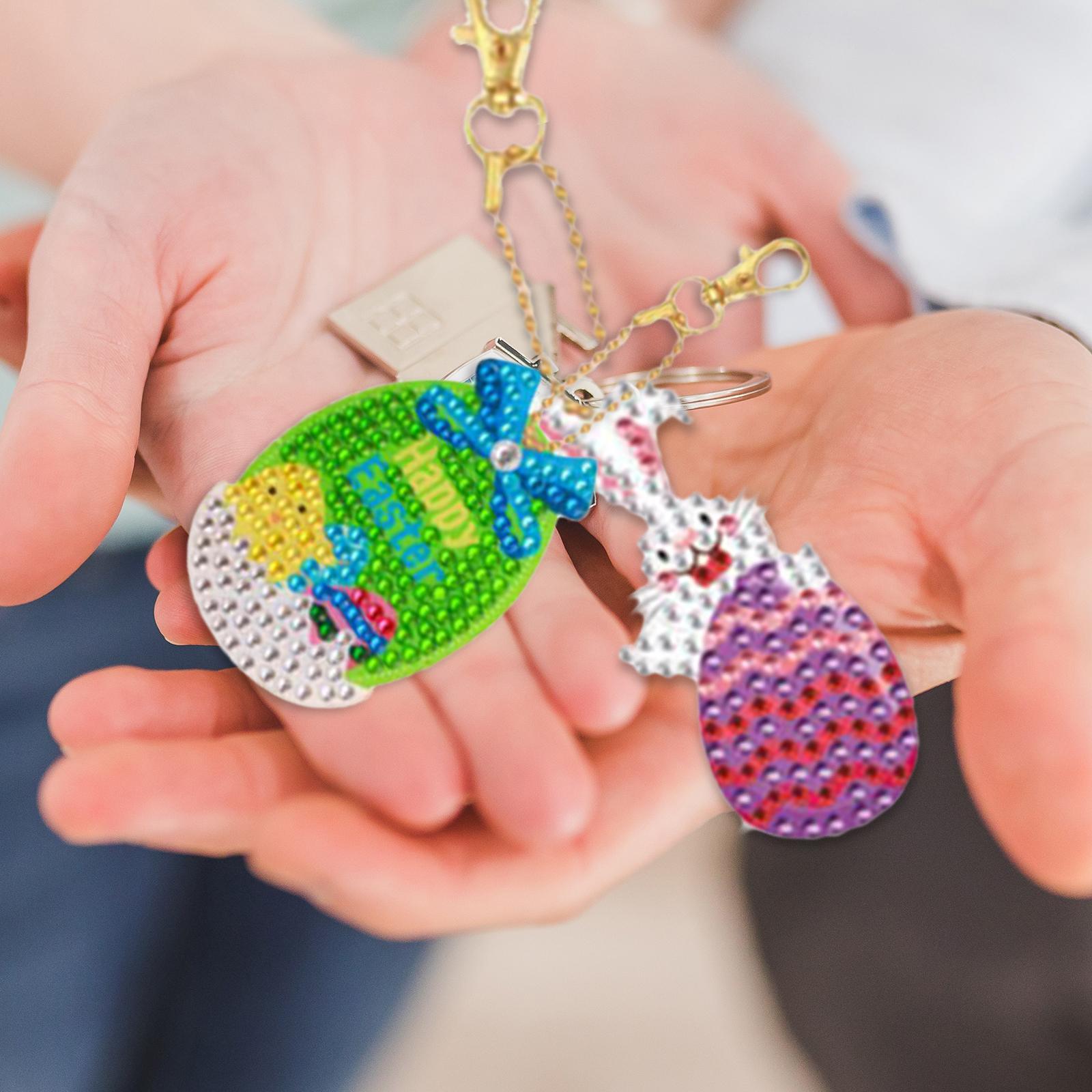 DIY Diamond Painting Keychain  - Resin Art Design Keychain recension och pris